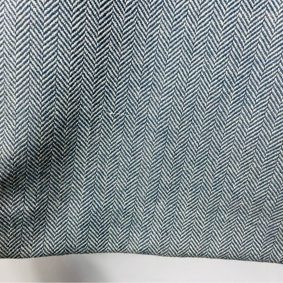 Barney’s New York NWT Gray Herringbone Wool Angora A-Line Pleated Skirt Italy 8 - Picture 15 of 15